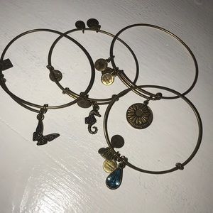 Alex and Ani gold bracelet BUNDLE